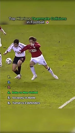 Top Hilarious Teammate Collisions in Football 😭