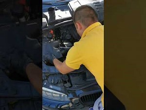 How to replace #MAF air mass flow sensor tutorial / demontare debitmetru bmw #n47
