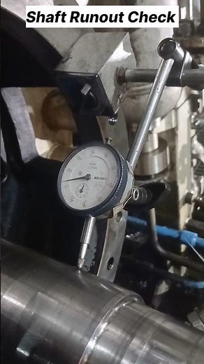 Shaft Runout Check Procedure #shaft #runout #pump #alignment