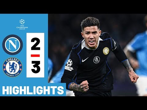Napoli vs Chelsea 2-3 HIGHLIGHTS & ALL GOALS Champions League 25/26
