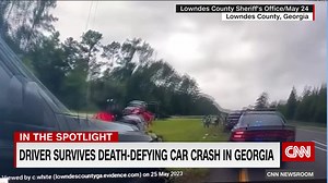133K views · 2.3K reactions | A sheriff deputy's body camera captured the moment a driver survived a death-defying car crash in Georgia. | CNN | Facebook