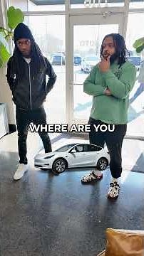 He Came Back for a White Model Y 😮‍💨