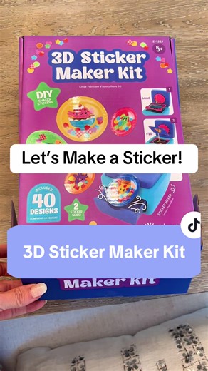 🎨 Fun & educational DIY sticker maker for kids 🎁 Perfect birthday or holiday gift ✨ Easy, mess-free creativity with all tools included 🧩 Helps explore shapes, colors & design concepts #craftsforkids #kidscrafts #kidscraft #giftforkids #kidsgifts