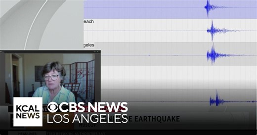 Seismologist Lucy Jones discusses a series of earthquakes in San Bernardino and Riverside counties
