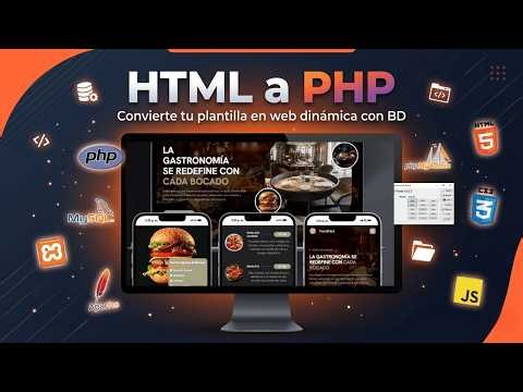 How to Convert an HTML Template to PHP and MySQL Step-by-Step (2026)