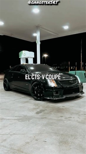 💀 Cadillac CTS-V Coupe: lujo por fuera, bestia por dentro #carlover #automobile #cadillac