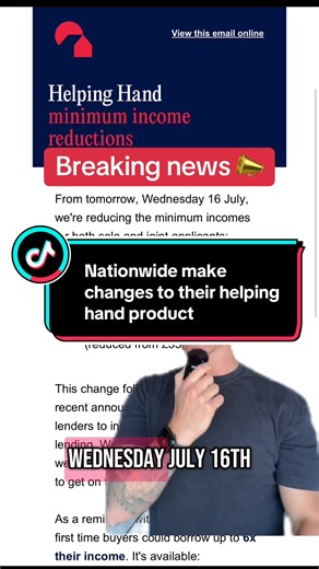 Nationwide Helping Hand Product Update for Home Buyers