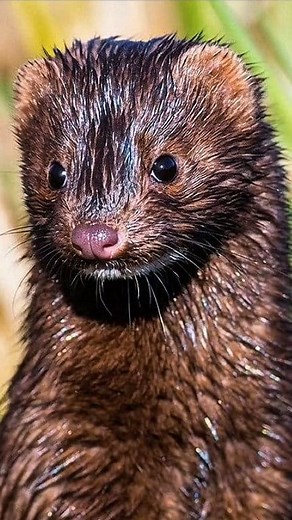 American Mink #animals #wildlife #nature #naturephotography #naturaleza | wildlife space