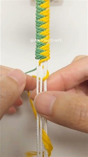 How to Tie Cross Knot 2602084 Quick Macrame Tutorial #shortstutorial #knot #diy#handmade #macrame