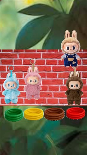 Labubu’s Bathtub Color Match Fun! #labubu #bathtub.