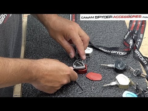Key Holder for your Can Am Spyders - The making of and installation.