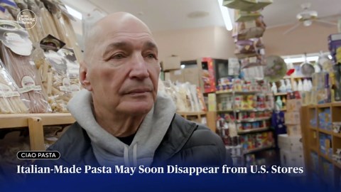 Italian imports store owner on threat of new pasta tariffs: "We can only absorb so much"