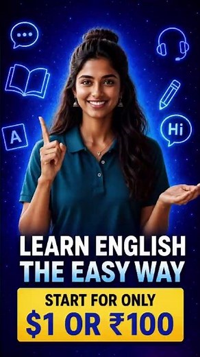 Learn English as a Second Language for Only $1 or 100 INR | Ezy English Hub