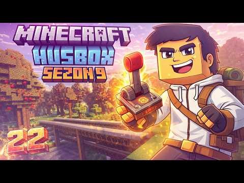 Just a regular bridge? No... There are minecarts here! 🚂🔥 | Minecraft HusBox ModPack #22 | Season 9
