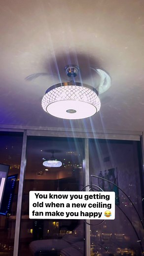 You know you getting old when a new ceiling fan make you happy..😭😂 | Icemikeloveasia