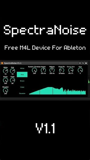 I Built a 3D Noise Machine for Ableton (Free) - SpectraNoise V1.1