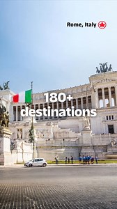 Make this the year you see it all! Save now on 180 destinations, plus earn 1.5X the Aeroplan points. Conditions apply. | Air Canada
