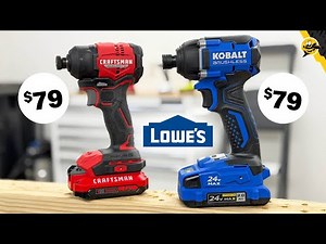 Craftsman vs Kobalt Brushless Impact Drivers - Which is Better?