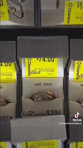 Walmart jewelry clearance