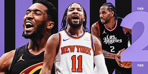 NBA Player Tiers 2025: Jalen Brunson, Kawhi Leonard and more All-Star standouts in Tier 2