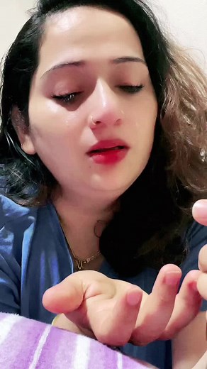 Close-Up Hand Actions and Body Touching Demonstration