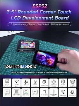 Waveshare ESP32-Touch-LCD-3.5#esp32 #ESP32WROOM32 #ESP322432s #esp32marauder #esp32dev