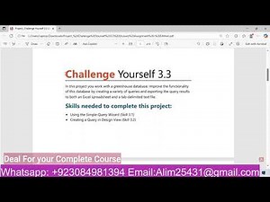 Project: Challenge Yourself 3.3 (Access) Assignment | Project Challenge Yourself 3 3 Access