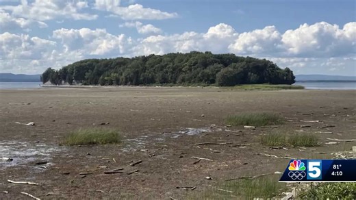 Vermont lakes are drying up from continued drought conditions