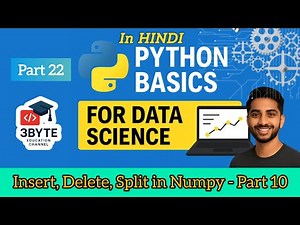 NumPy Array Modification Explained | Insert, Delete, Split Arrays in Python (Beginner to Pro)