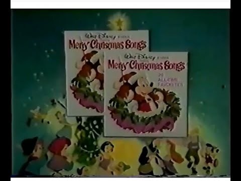'Walt Disney Christmas' Album Commercial (1979)