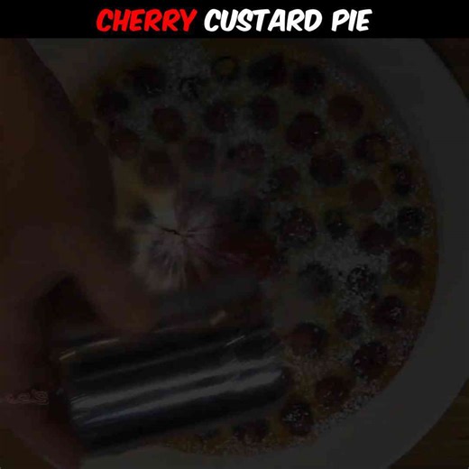 Cherry Custard Pie (Clafoutis) _ Chef Jean-Pierre