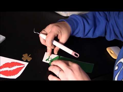 Cricut - how to apply vinyl to ceramic tile