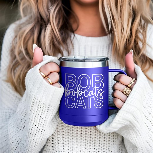 Personalized Mascot Coffee Mug, Travel Mug, School Pride Teacher Gifts Personalized, Teacher Appreciation Gift, Sports Team Tumbler, - Etsy