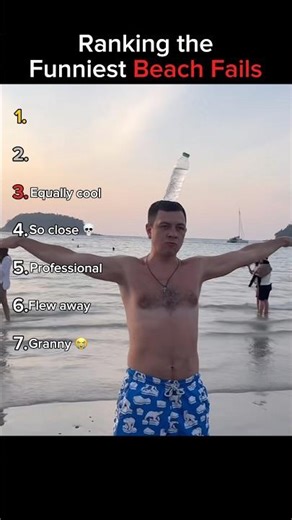 Ranking Funniest Beach Fails