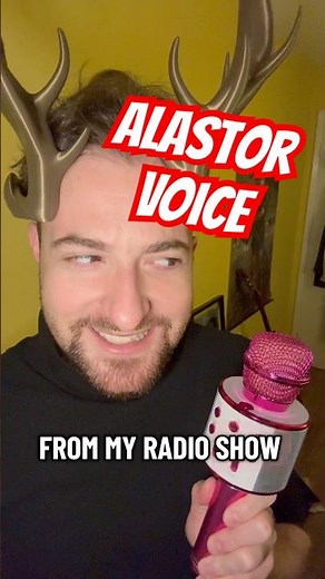 Alastor Voice Impression Practice #hazbinhotel #alastor