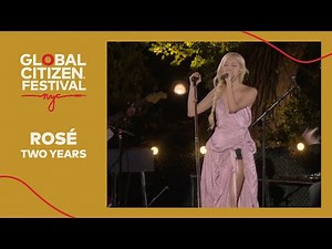 ROSÉ Performs “Two Years” | Global Citizen Festival NYC 2025