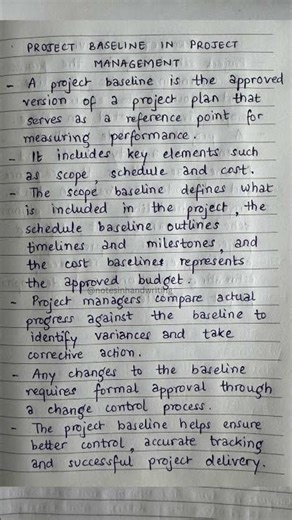Project Baseline Quick Notes