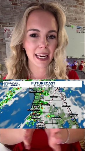 Rain, storms expected Tuesday for the Tampa Bay area
