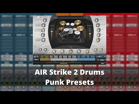 AIR Strike 2 Drums - Punk Presets