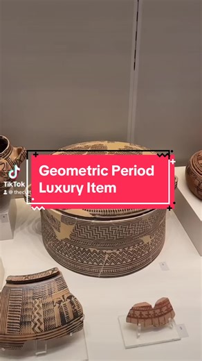 Ancient Greek Pyxis - Geometric Period Luxury Item