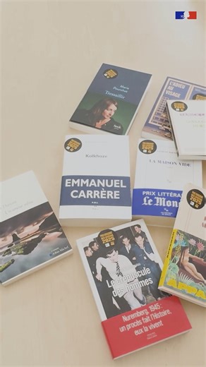 10K views · 31 reactions | Le Goncourt des Lycéens, c’est parti  Les 14 livres sélectionnés viennent d’être dévoilés… Découvrez-les dès maintenant et plongez dans la rentrée littéraire !  Bientôt, des libraires partageront à leur tour leurs favoris. Pour en savoir plus : https://www.education.gouv.fr/le-prix-goncourt-des-lyceens-7637 | Ministère de l'Éducation nationale | Facebook