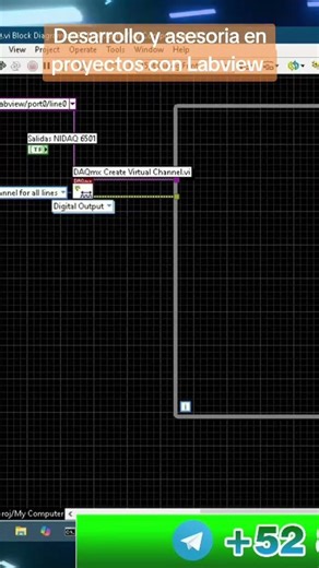 Development and consulting on PLC and LabVIEW projects