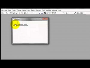 How to add the toolbar to a form and add the action to toolbar in VB6 0