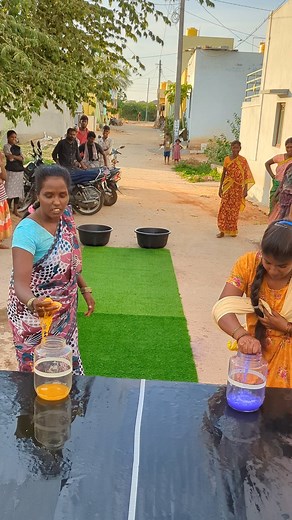 Squeeze the water and fill the jar challenge | Village Avengers