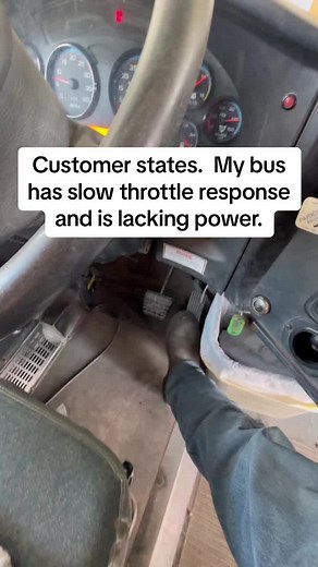 Customer states. My bus has slow throttle response and is lacking power. The other shop has already replaced a lot of parts and charged me a mess load of diag time, help!! #comeoverhere #dieseltech #diesel #Customerstates #truckmechanic #truckmechanic #trucker #trucking #mechanic #bus #schoolbus #schoolie #rvlife #rv I will have the YouTube link to this video on my profile/ Bio for a few days.