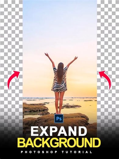 Expand Any Image Using Content Aware Scale Tool in Adobe Photoshop