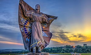 The Dignity of Earth and Sky Monument Honoring Indigenous Women of the Plains