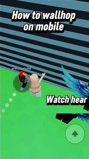 ✨📲 how to wall hop on mobile 📲✨