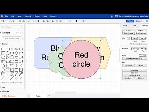 Change the order of shapes on your draw.io canvas
