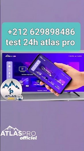 l'application atlas pro #iptv #atlas pro comment utiliser et activer